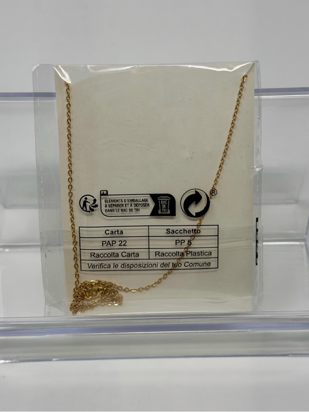 Heavenly Angel Gold Wing Necklace - Picture 3 of 4